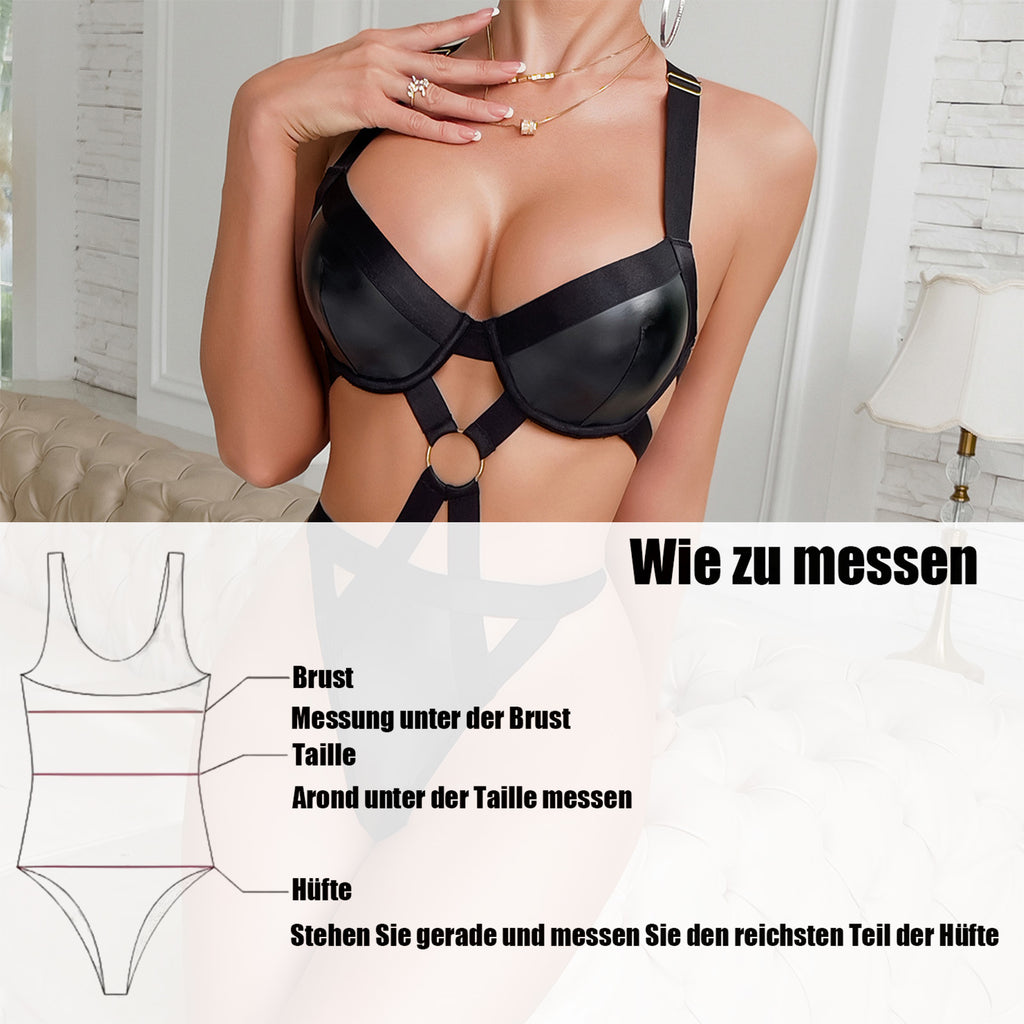 Verlockendes Schwarz mit Cut-out-Details