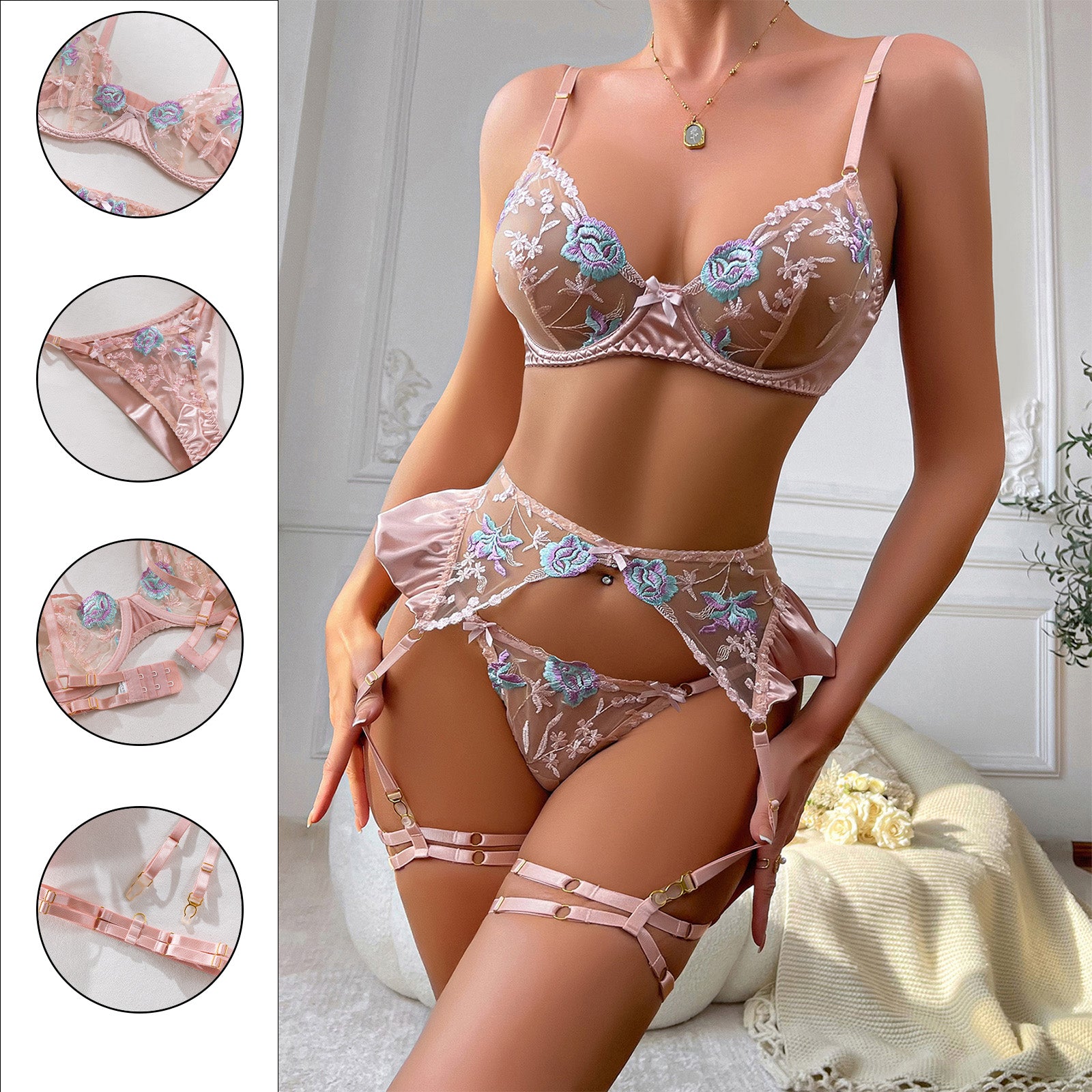 Zartrosa Verführung